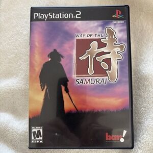 Way of the Samurai Sony PlayStation 2 2002 CIB w/ Manual Video Game PS2